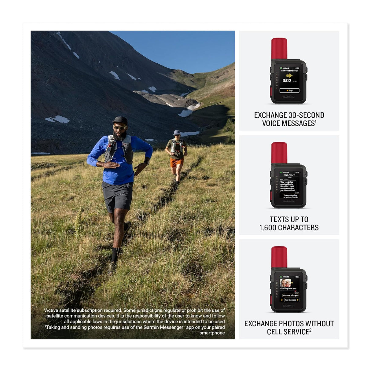 Garmin inReach Mini 3 Plus SOS Satellite Communicator Bundle with Dive Case, and Premium Accessories - 3
