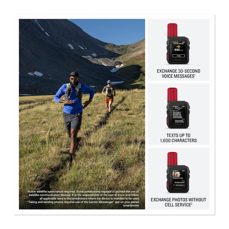 Garmin inReach Mini 3 Plus SOS Satellite Communicator Bundle with Dive Case, and Premium Accessories - 3