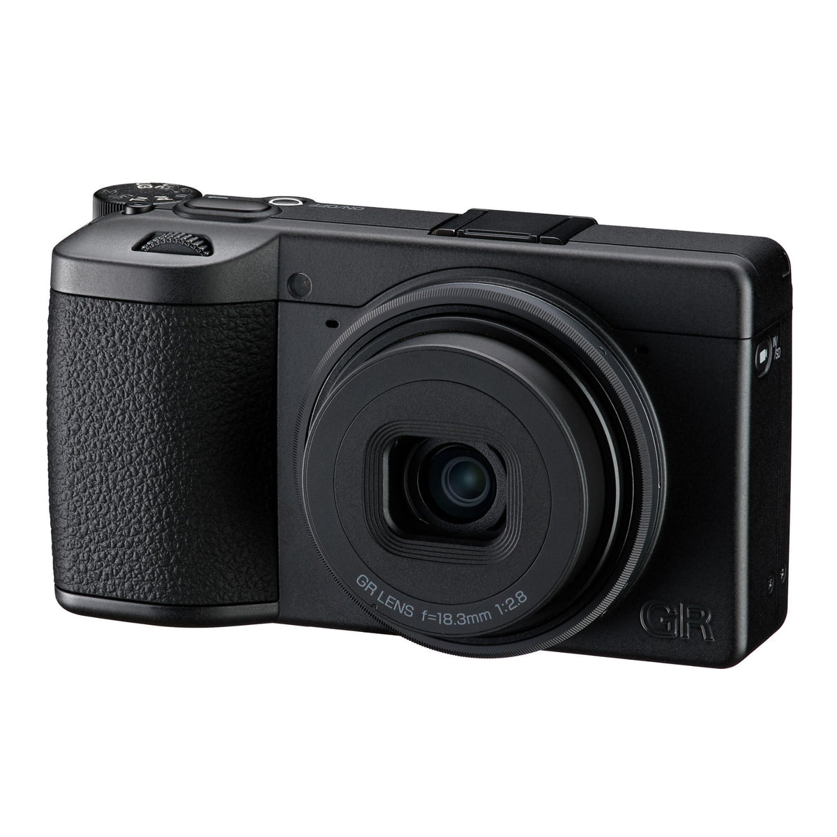 RICOH GR IV Monochrome Camera - 25.74MP APS-C Sensor, Built-In Red Filter, High-Speed Shutter - 1