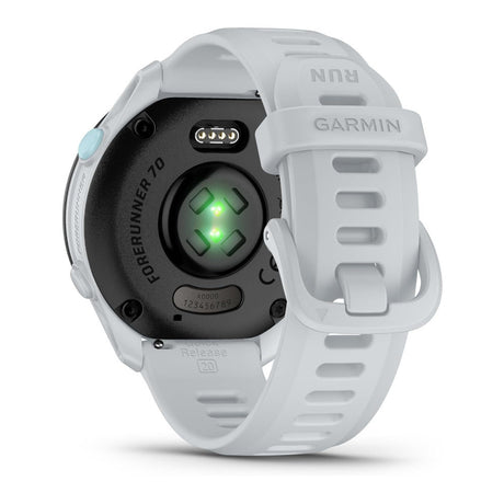 Garmin Forerunner 70 GPS Running Smartwatch with AMOLED Display and GPS Tracking (Whitestone)-5