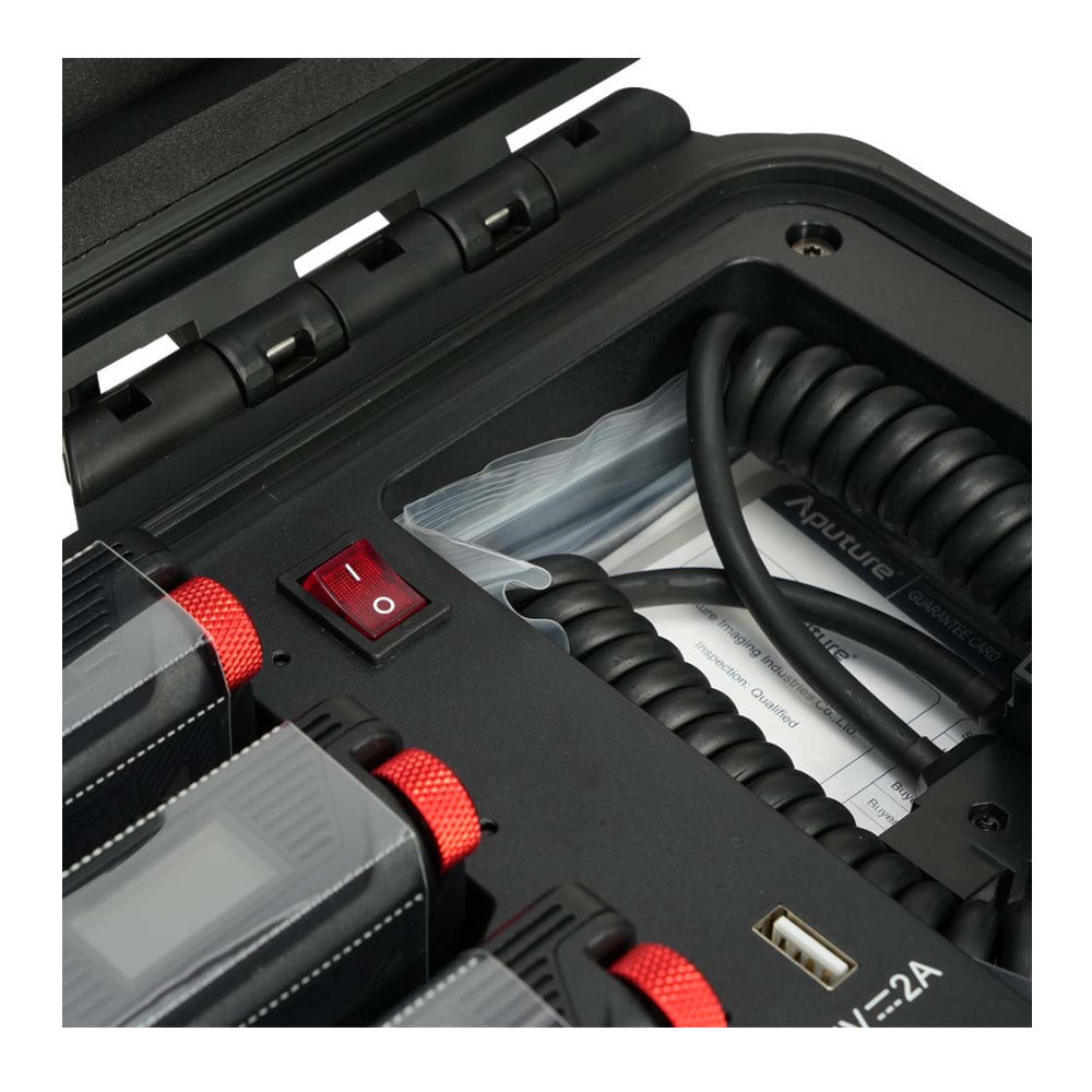 Aputure MC Pro 8-Light Kit Bundle with MC Pro Bubble Diffuser