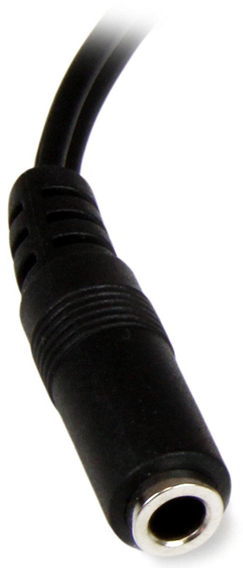 StarTech MUFMRCA 3.5mm Female to 2 x RCA Male 6-Inch Stereo Audio Cable