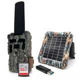 Browning Defender Wireless Pro Scout Max Trail Camera Bundle with Solar Panel and Accessories