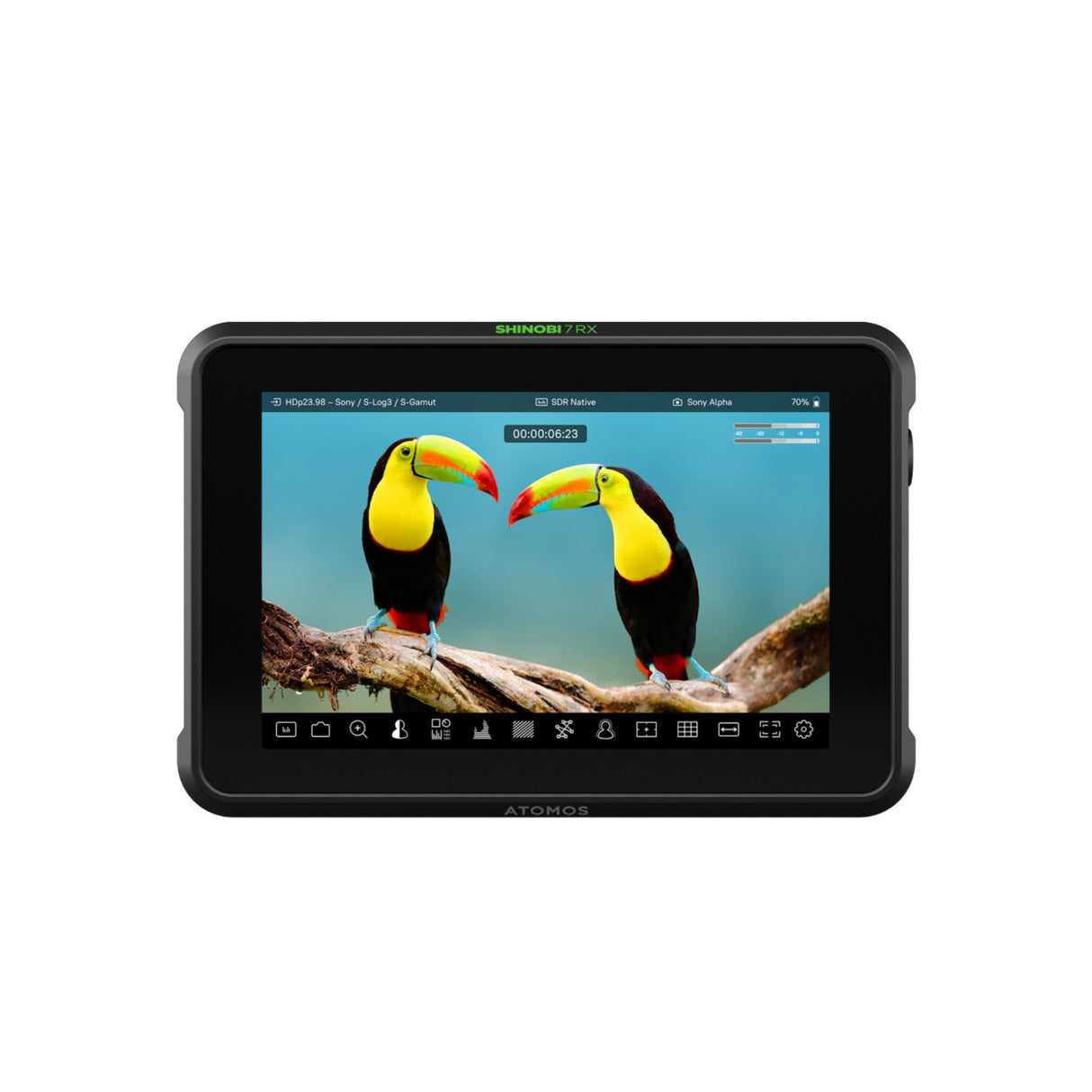Atomos Shinobi 7 RX 7-inch HDR Monitor - 2200nit Ultra-Bright Touchscreen
