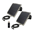 Stealth Cam FieldMAX EX 10-Inch Solar Panel (2-Pack) Bundle with Card Reader - 1