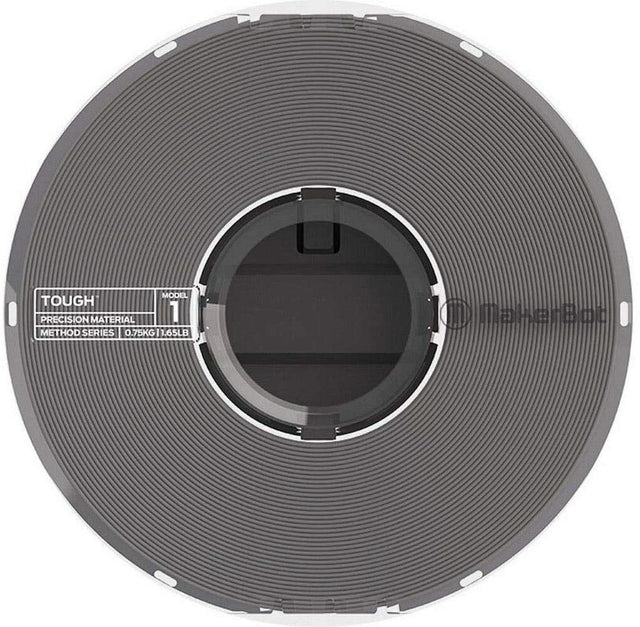 MakerBot Tough Precision Filament Spool for Method 3D Printer (Slate Gray, 0.75kg/1.65lb)