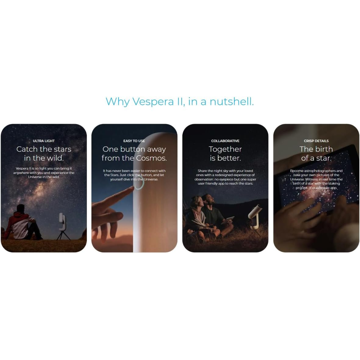 Vaonis VE50-II Vespera II Exploration Station with Fully Automated Telescope