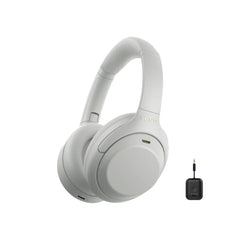 Sony WH-1000XM4C Gen2 Wireless Noise Cancelling Headphones (Silver) with Accessory Bundle-1