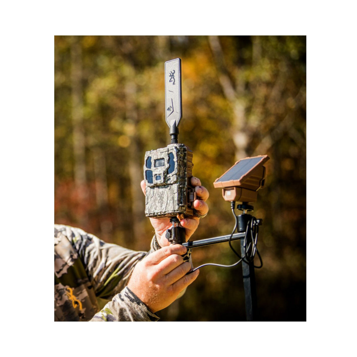 Browning Trail Camera Defender Wireless Pro Scout Max HD-DV with Solar Power Pack and Accessories - 6