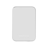 ReelCharge ReelSafe 5,000 mAh Glass Power Bank (Silver)