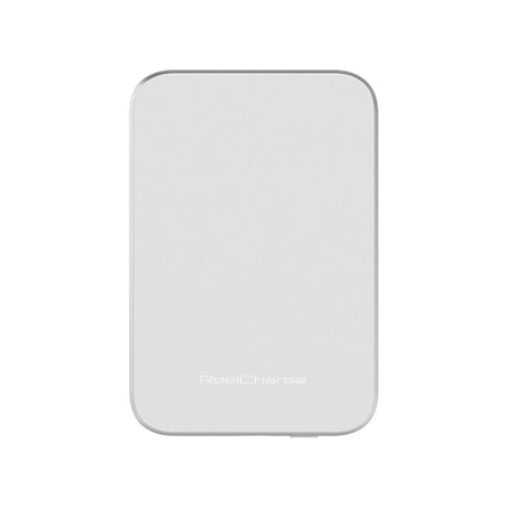 ReelCharge ReelSafe 5,000 mAh Glass Power Bank (Silver)