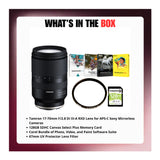 Tamron 17-70mm F/2.8 Di III-A RXD Lens (Sony E-Mount) with Accessories Bundle - 4
