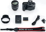 Canon EOS 5D Mark IV DSLR Camera with EF 24-105mm f/4L IS II USM Lens
