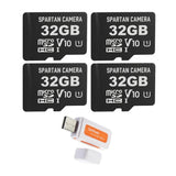Spartan Camera 32GB Micro Memory Card with Adapter and Card Reader Bundle