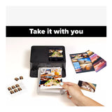 Canon CP1500 Compact Photo Printer (Black) Bundle with Color Ink and Paper Set