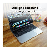 Brydge MAX 13.0 Aluminum Keyboard Case for iPad Air 13 (Silver)-7