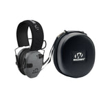 Walker's Razor Junior Electronic Youth & Women's Hearing Protection Muff (Grey) with Protective Case - 1