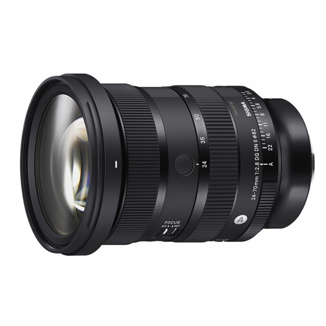 Sigma 24-70MM F2.8 DG DN II ART Lens (L Mount) with 64GB SDXC UHS-I Memory Card