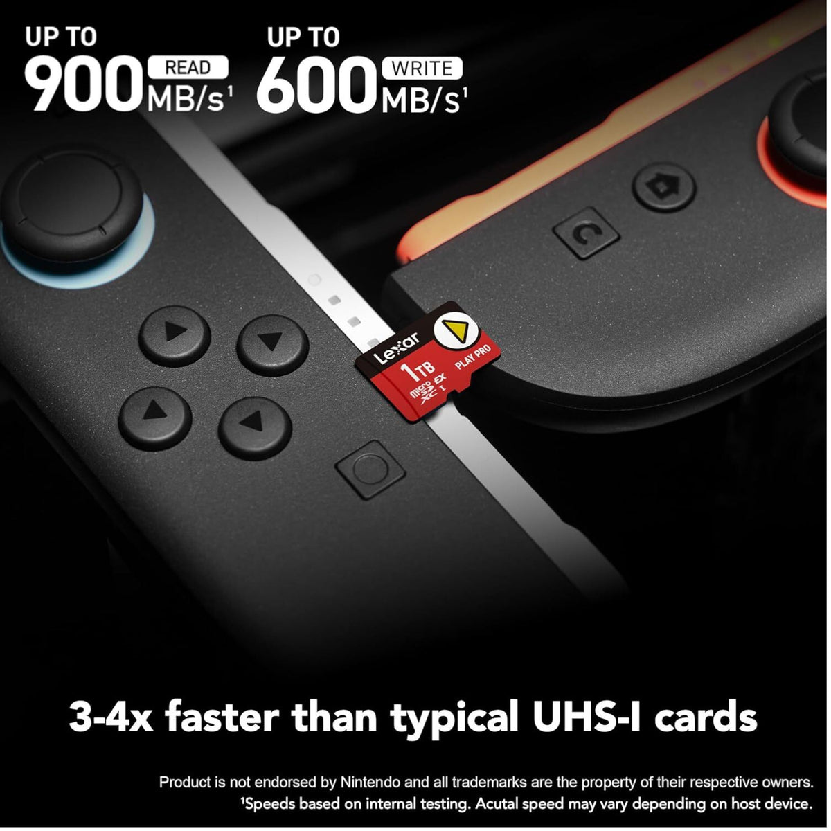 Lexar 1TB PLAY PRO microSDXC Express Memory Card