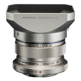 Olympus m.12mm F2.0 Zuiko Camera Lens (Silver) (Open Box)