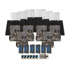Yellowstone Y2 Trail Camera Bundle with Battery, Solar Panel, Card Reader, and Accessories (6-Pack) - 1