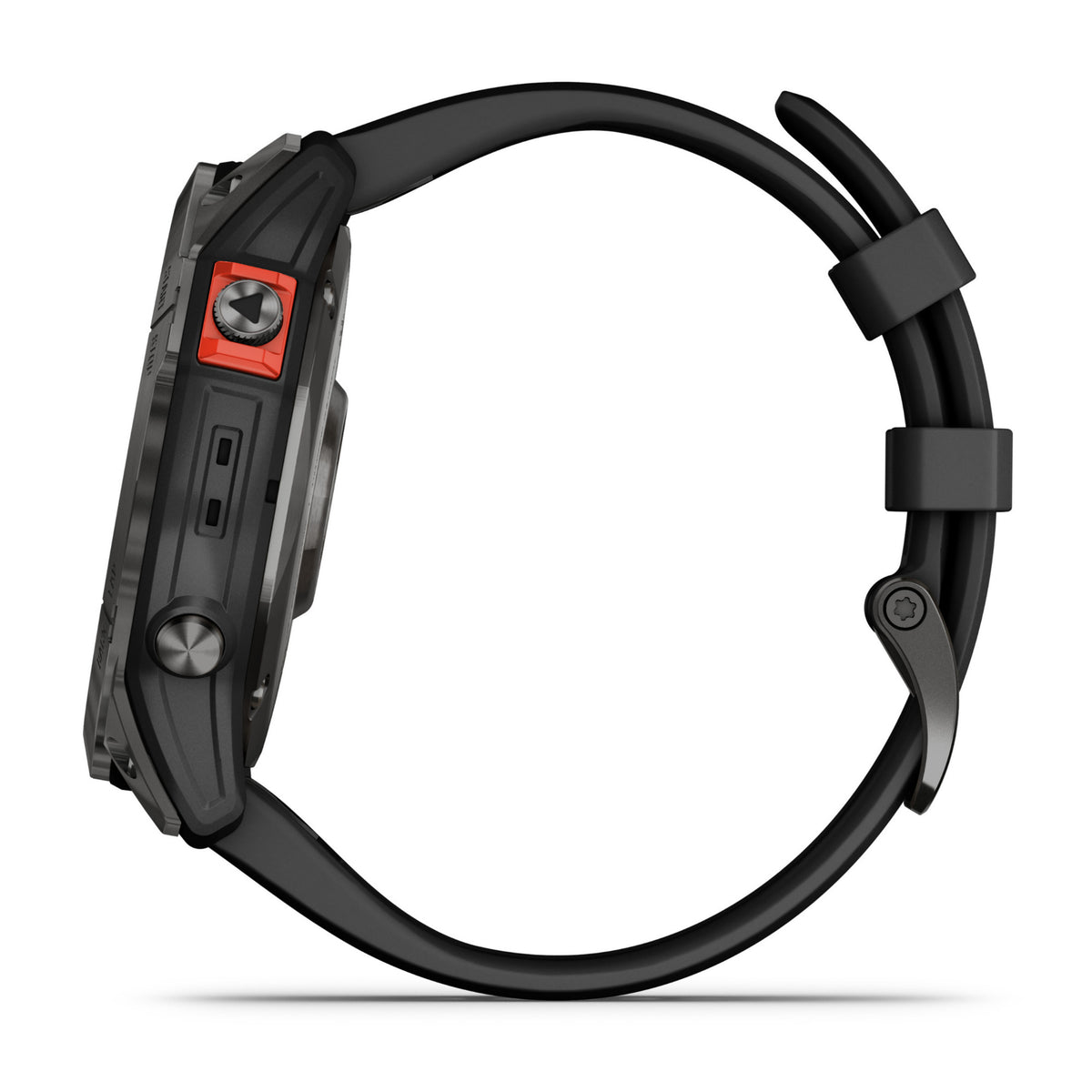 Garmin Fenix 7X Solar GPS Smartwatch with Black Band (Slate Gray)