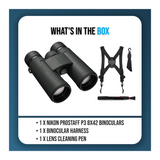 Nikon Prostaff P3 8X42 Binoculars with Harness and Lens Cleaning Pen