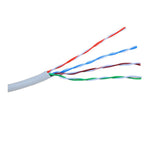 500-Ft Bulk Cat6 Ethernet Cable (Gray) with RJ45 Pass Through Crimper Kit Bundle