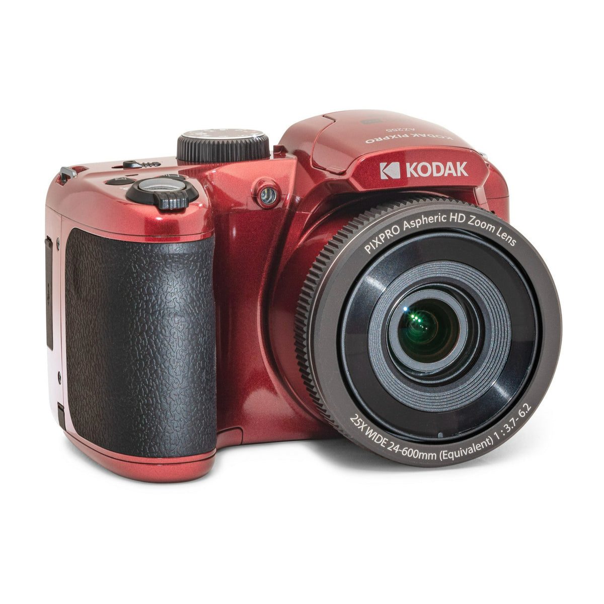 Kodak PIXPRO AZ255 Astro Zoom 16MP Digital Camera (Red) with 32 SD Card and Camera Case