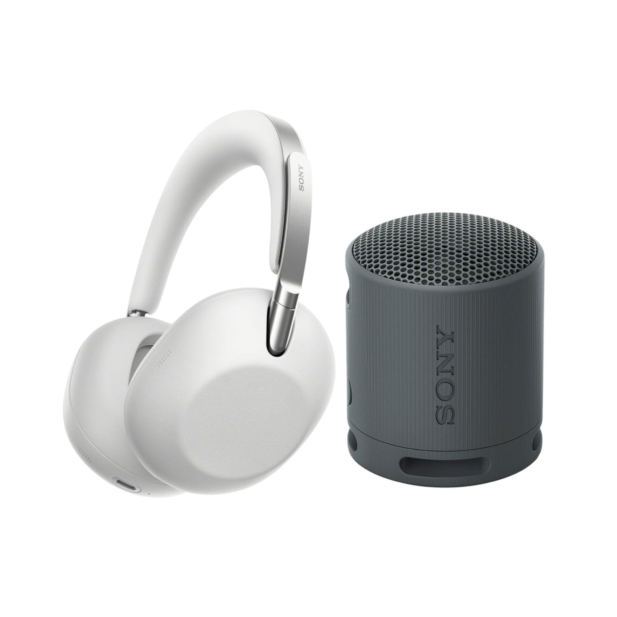 Sony 1000X THE COLLEXION Wireless Noise-Canceling Headphones (Platinum) Bundle - 1