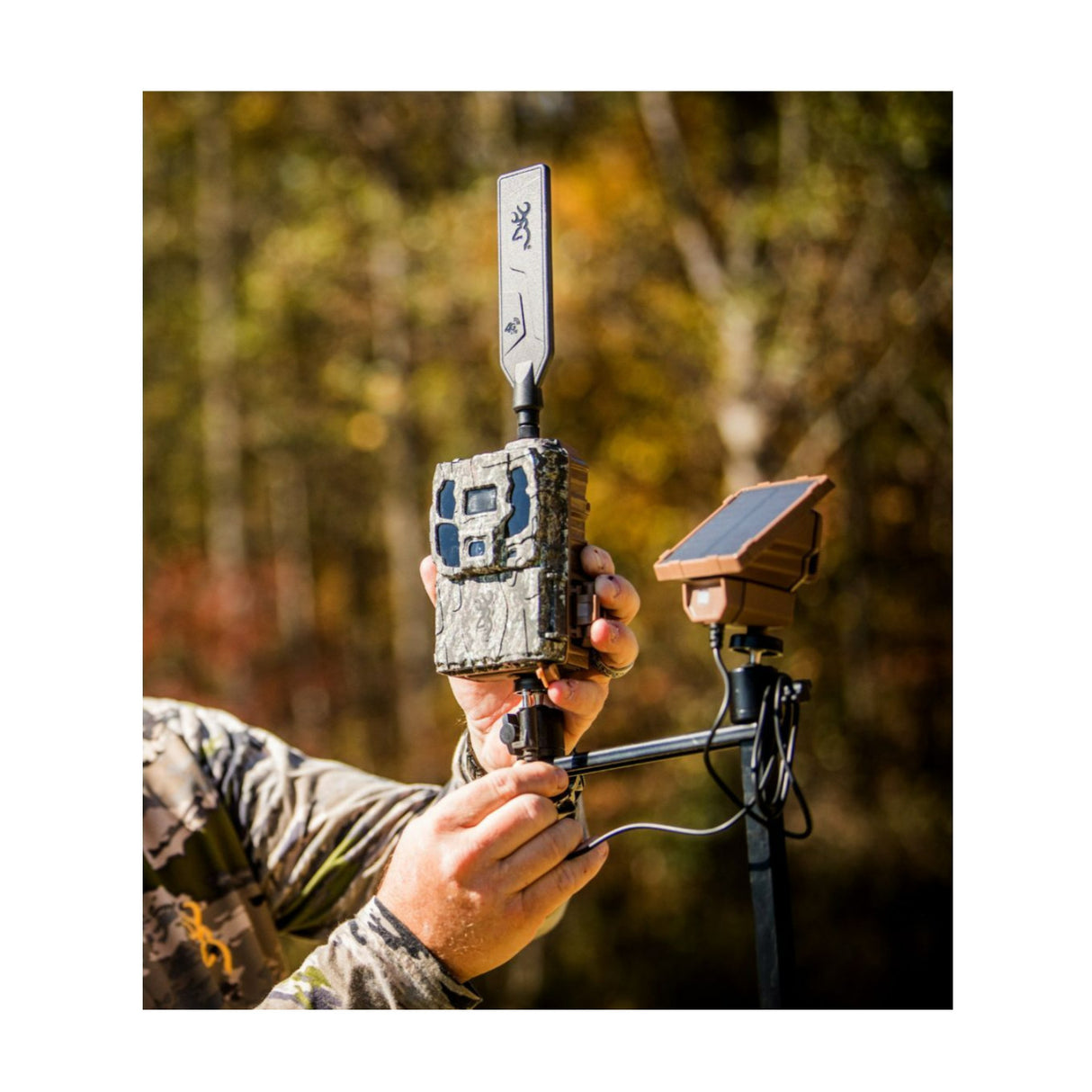 Browning Trail Camera Defender Wireless Pro Scout Max HD-DV (4-Pack) Bundle with Solar Power Pack - 6