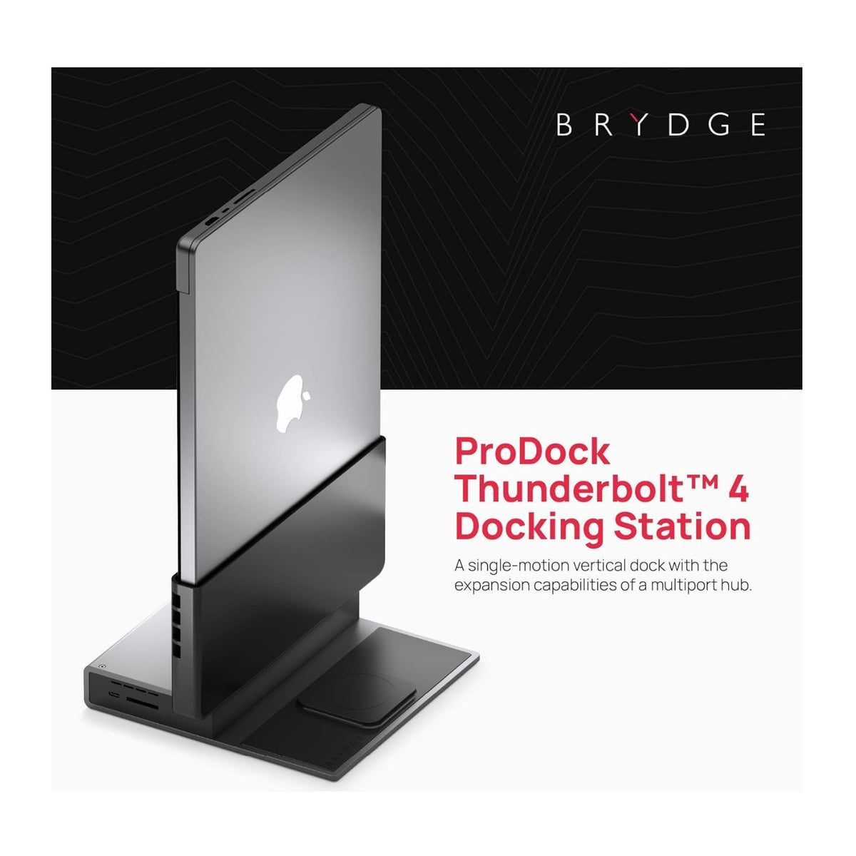 Brydge ProDock Duo TB4 Docking Station Bundle with Adapter Sleeve for 15-Inch Macbook Air - 3