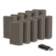 Stealth Cam FieldMax Max-Pak Lithium Battery Cartridge (10-Pack) with Memory Card Reader Bundle