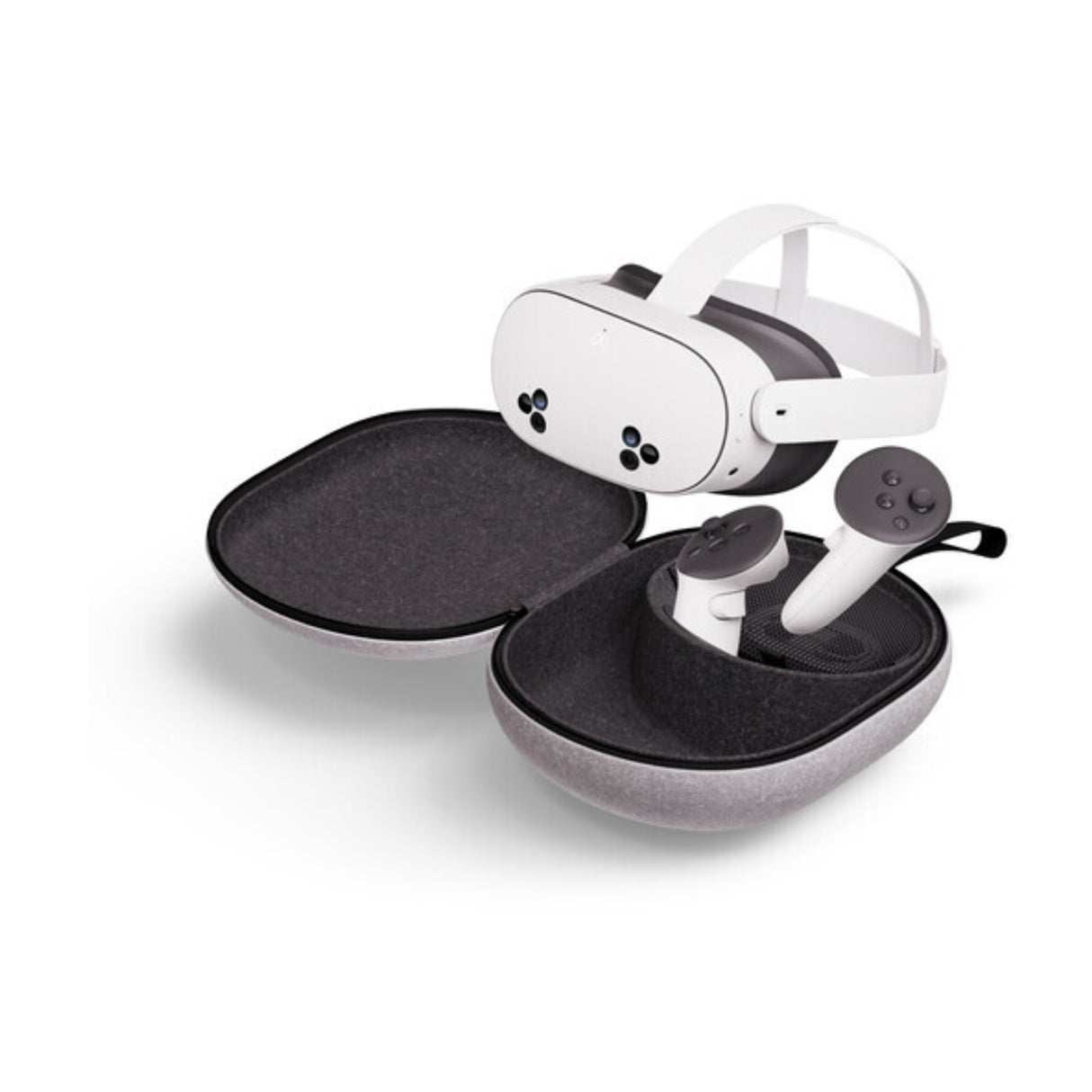 Meta Compact Carrying Case for Quest 3/3S with Touch Plus Controller and Charging Cable with Adapter - 2