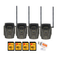 Wildgame Innovations Terra XT 3.0 Cellular Trail Camera (4-Pk) with Accs Bundle - 1