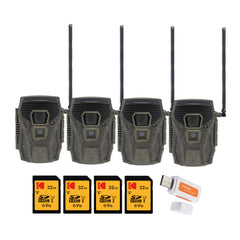 Wildgame Innovations Terra XT 3.0 Cellular Trail Camera (4-Pk) with Accs Bundle - 1