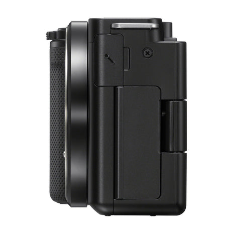 Sony Alpha ZV-E10 APS-C Interchangeable Lens Mirrorless Vlog Camera (Body Only, Black)