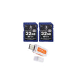 Spartan 32GB Class 10 SD Card (2-Pack) with Micro SD Reader and Writer Bundle - 1