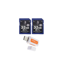 Spartan 32GB Class 10 SD Card (2-Pack) with Micro SD Reader and Writer Bundle - 1