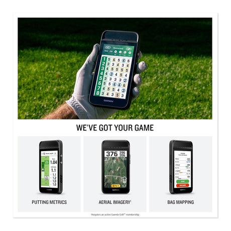 Garmin Approach G82 Launch Monitor and Premium GPS Golf Handheld with Accs - 7