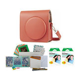 Fujifilm SQ1 Instax Square Instant Film Bundle (40 exp) with Case and Photobox Storage Bundle (Orange)