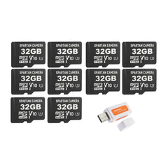 Spartan 32GB Memory Card with Adapter and Card Reader Bundle