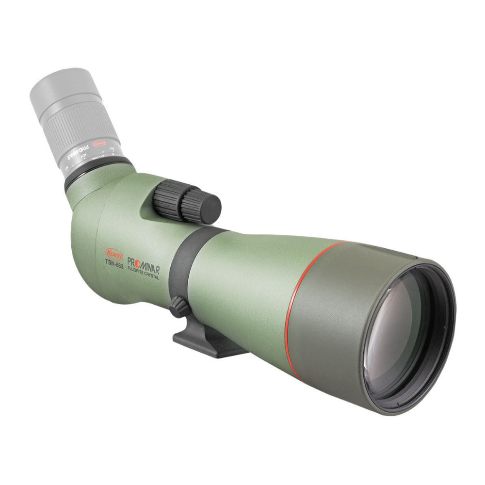 Kowa 88mm Angled Spotting Scope with Wide Angle Zoom Eyepiece and Case Bundle