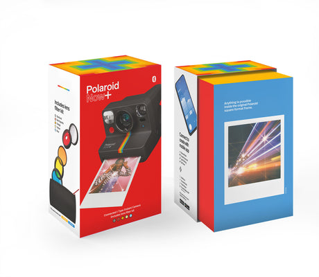 Polaroid NOW + Instant Film Camera (Black)