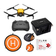 SKYROVER X1 48MP 4K Camera Drone (Yellow) Bundle with Hard Case and Accessories - 1