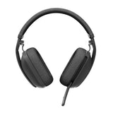 Logitech Zone Vibe 100 Lightweight, Wireless, Noise Canceling Over-Ear Headphones (Graphite)
