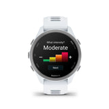 Garmin Forerunner 170 GPS Running Smartwatch with AMOLED Display (Whitestone/Cloud Blue)-4