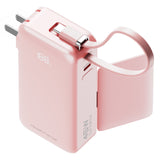ReelCharge ReFlextion 10,000 mAh mAh Power Bank (Pink)