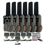 Browning Trail Camera Defender Wireless Pro Scout Max HD-DV (6-Pack) Bundle with Solar Power Pack