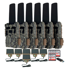 Browning Trail Camera Defender Wireless Pro Scout Max HD-DV (6-Pack) Bundle with Solar Power Pack